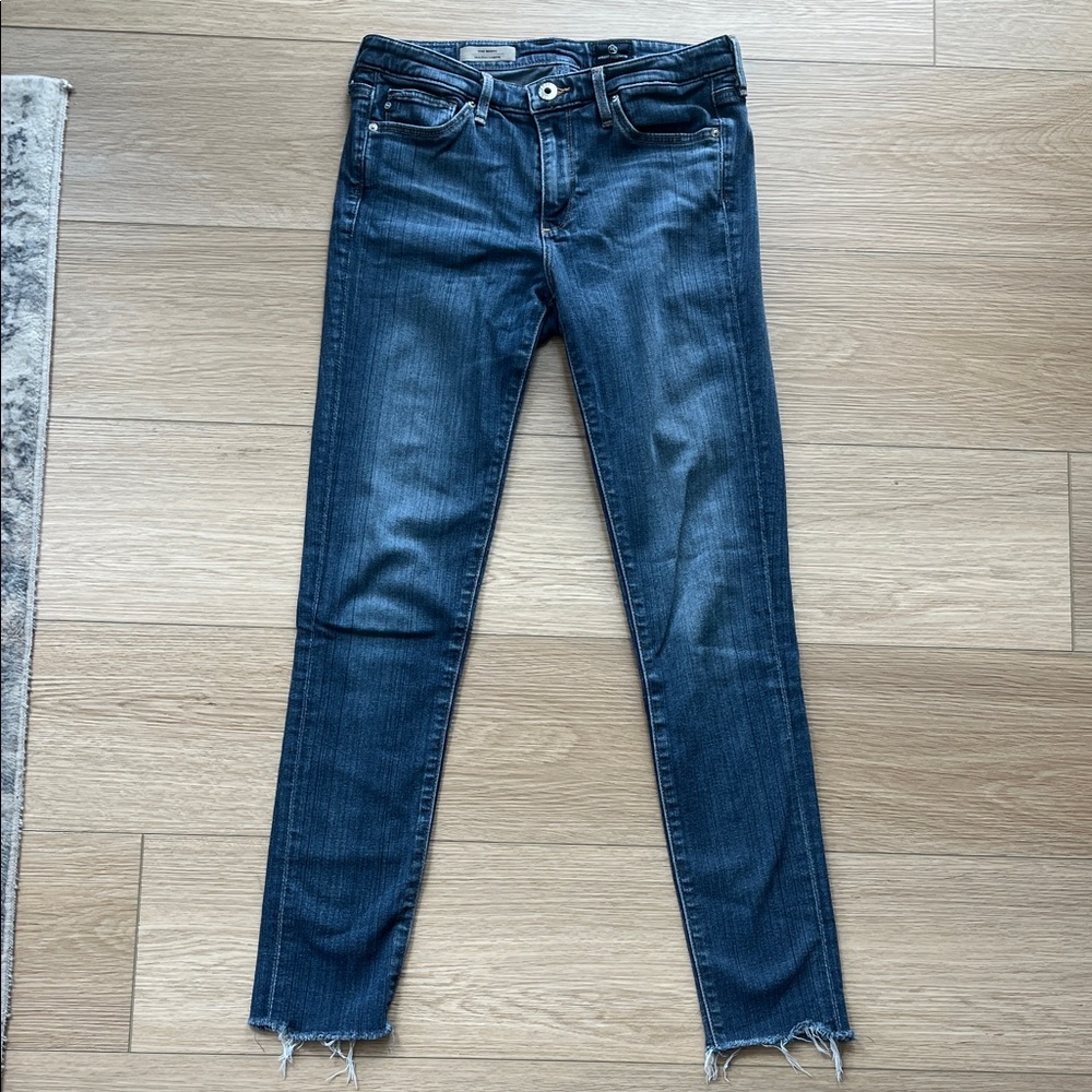 AG Adriano Goldschmied Dark Blue Skinny Jeans